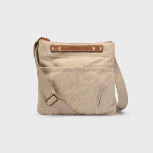 Small Washed Canvas Crossbody