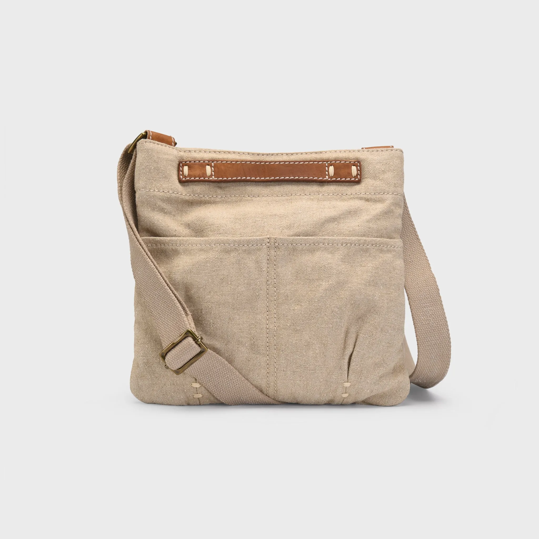 Small Washed Canvas Crossbody