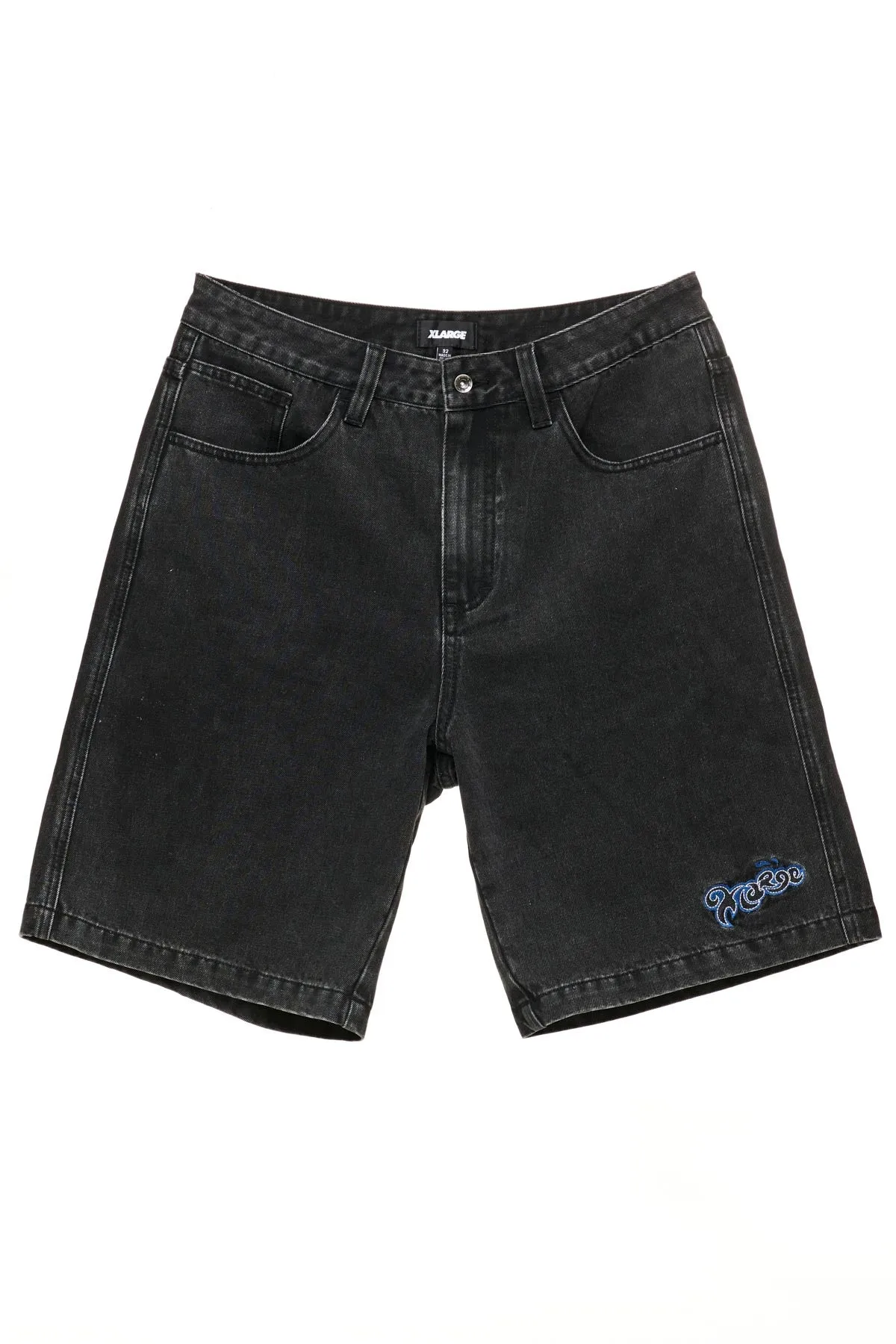 Souse Denim Short - Washed Black