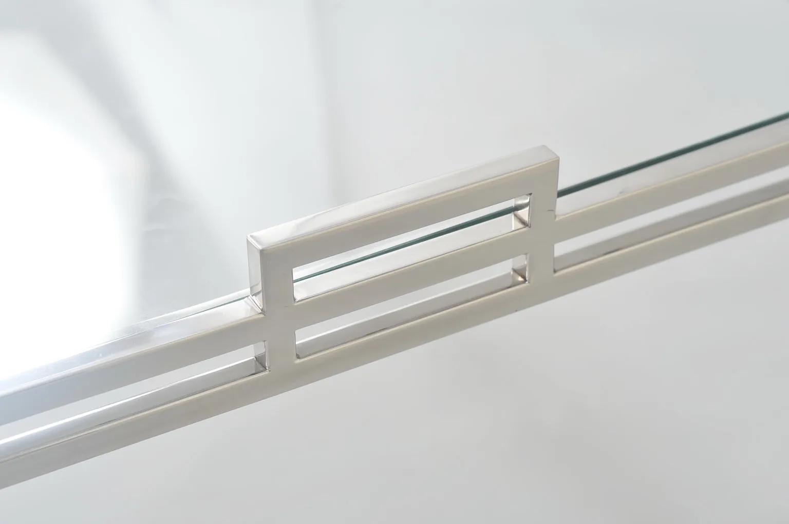 Spencer Cocktail Table - Stainless Steel