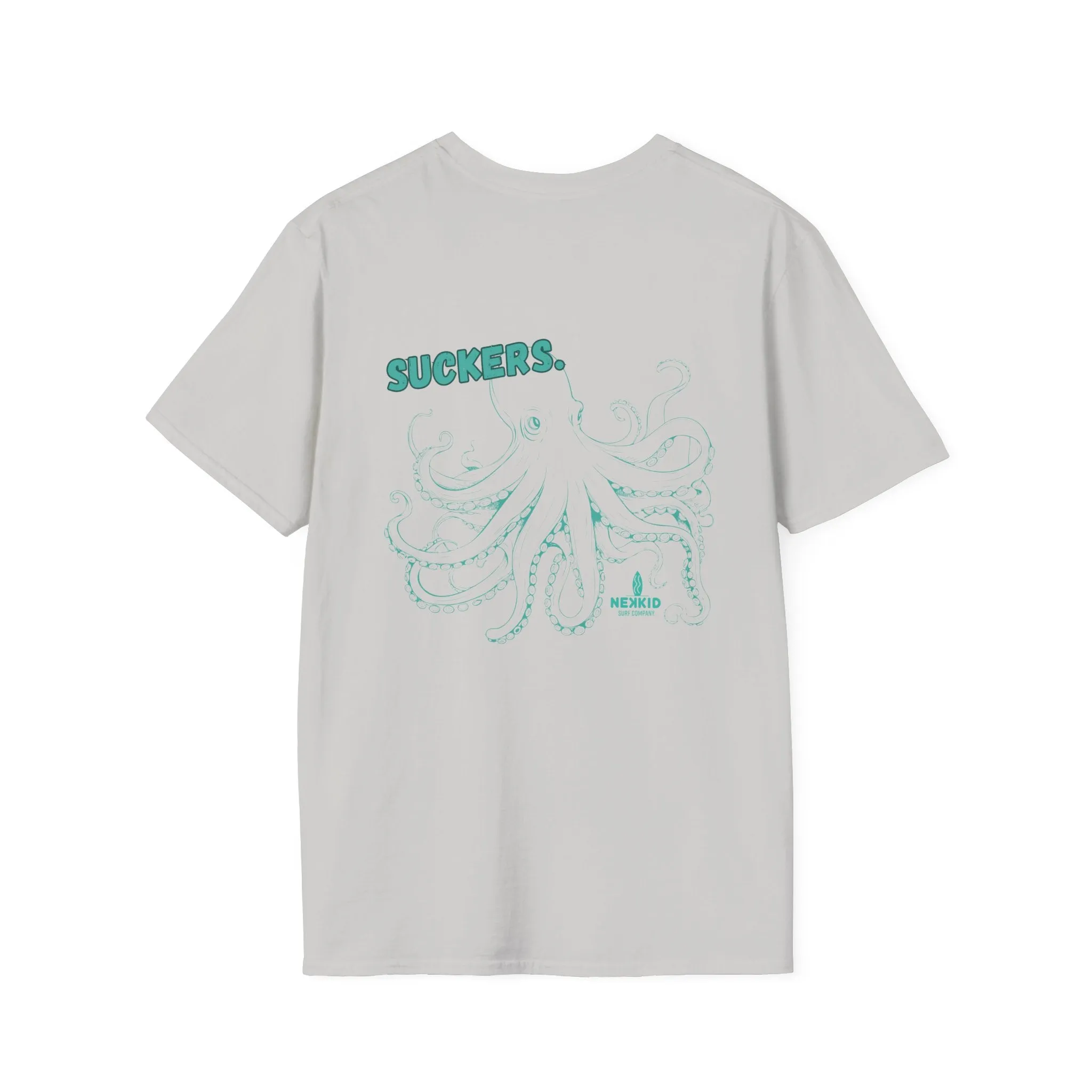 Suckers Octopus Print T-Shirt