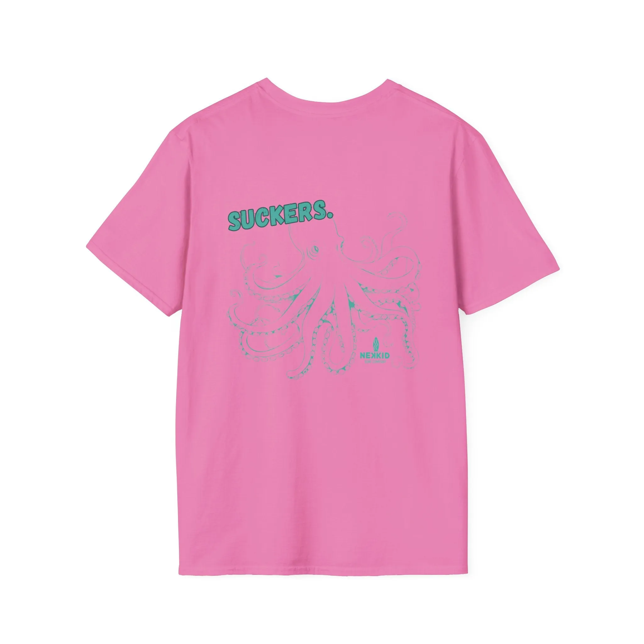Suckers Octopus Print T-Shirt