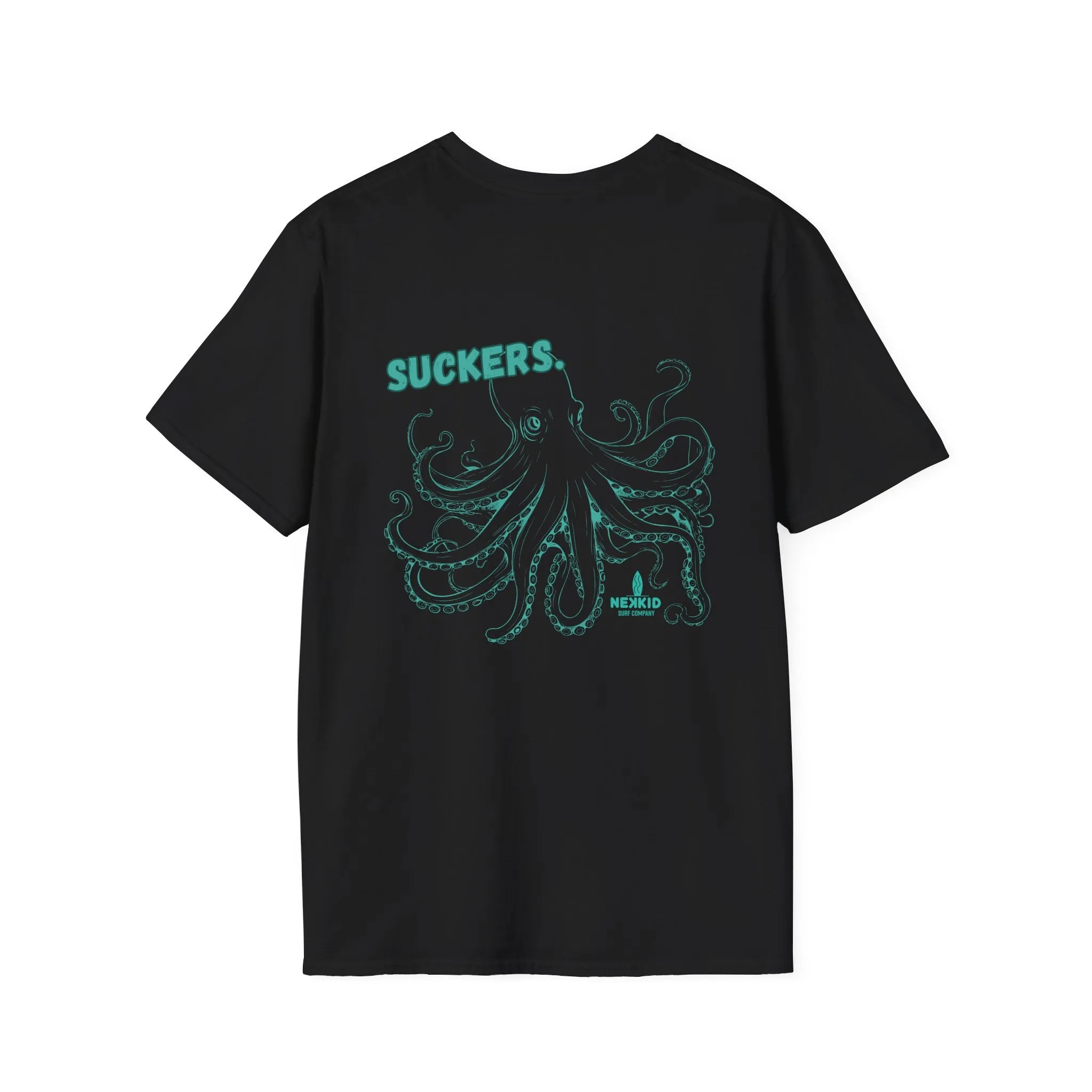 Suckers Octopus Print T-Shirt