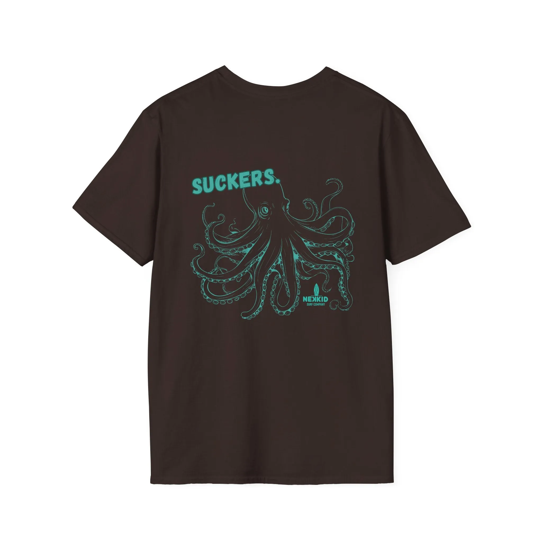 Suckers Octopus Print T-Shirt