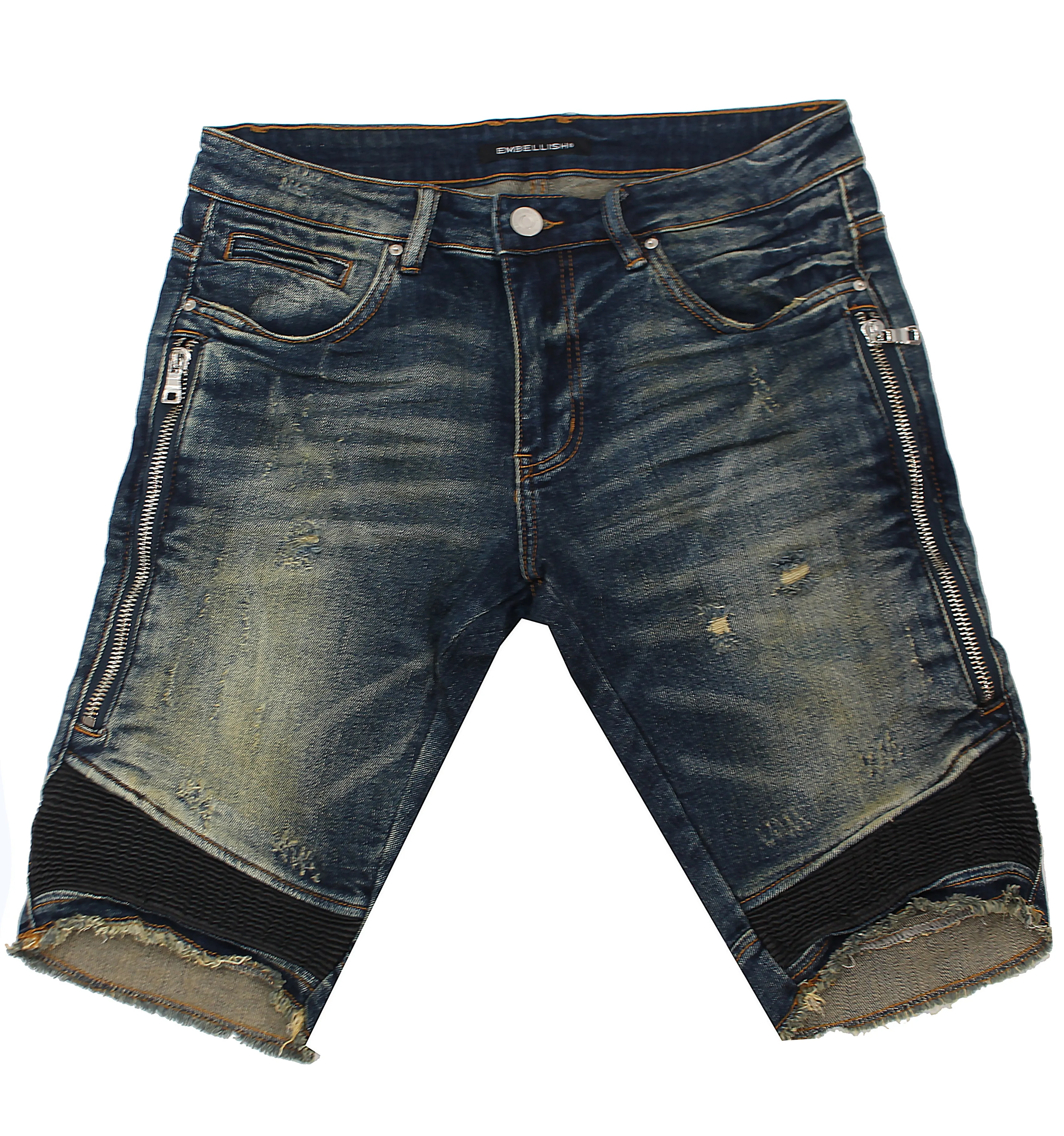 Sunny Biker Shorts - Indigo