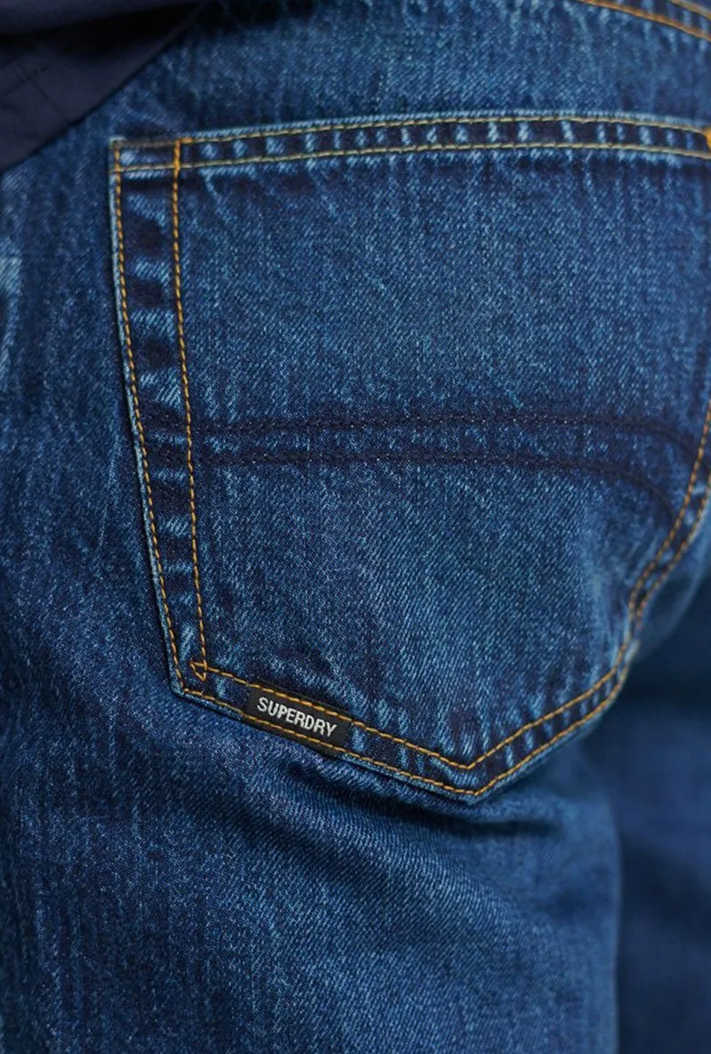 SUPERDRY TAPER DENIM SHORTS