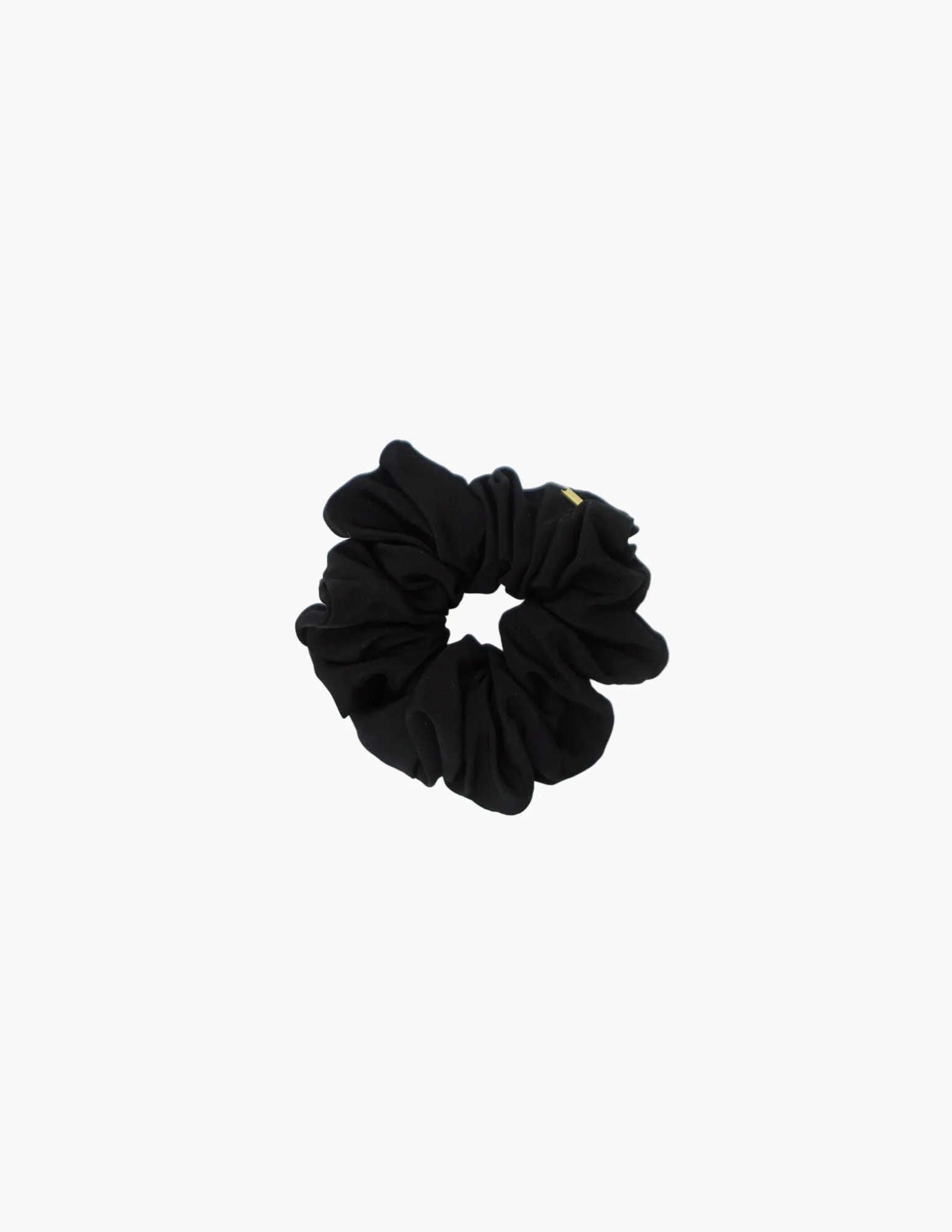 THE ALICE SCRUNCHIE MEDIUM - BLACK