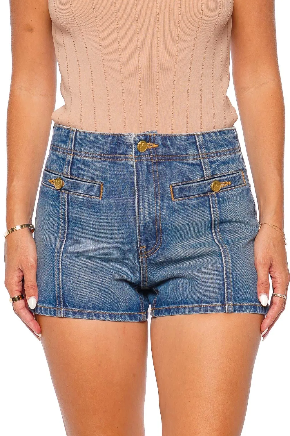 The Camille Danube Denim Short