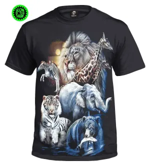 THE ZOO - Glow in the Dark T-Shirt For Men's