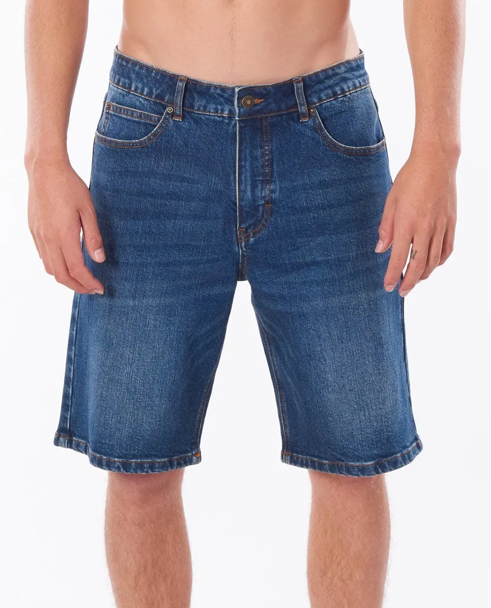 Tidal Blue 21" Denim Walkshort