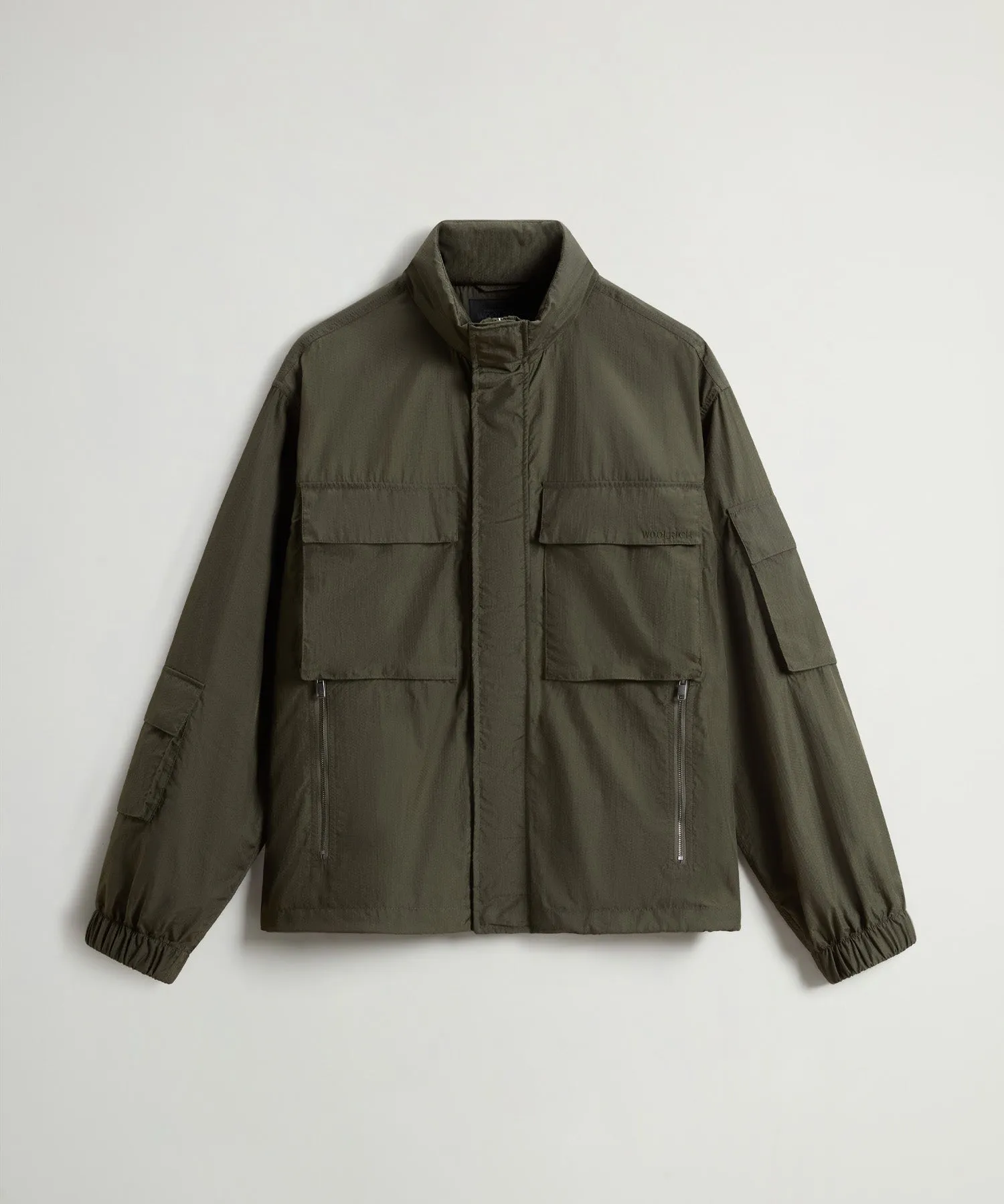 Todd Snyder x Woolrich Cotton-Nylon Jacket in Olive