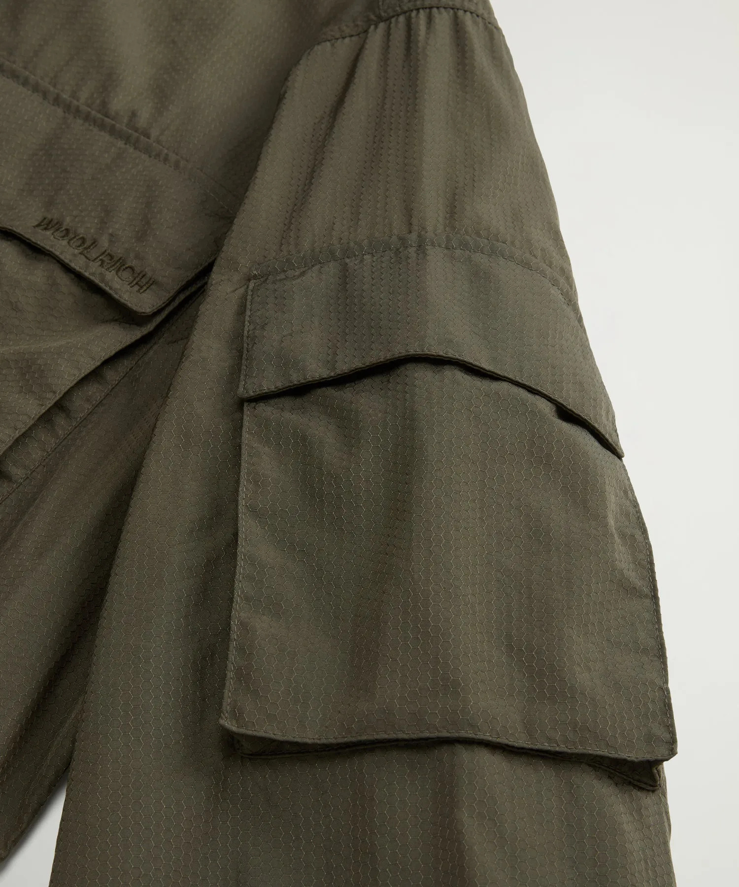 Todd Snyder x Woolrich Cotton-Nylon Jacket in Olive