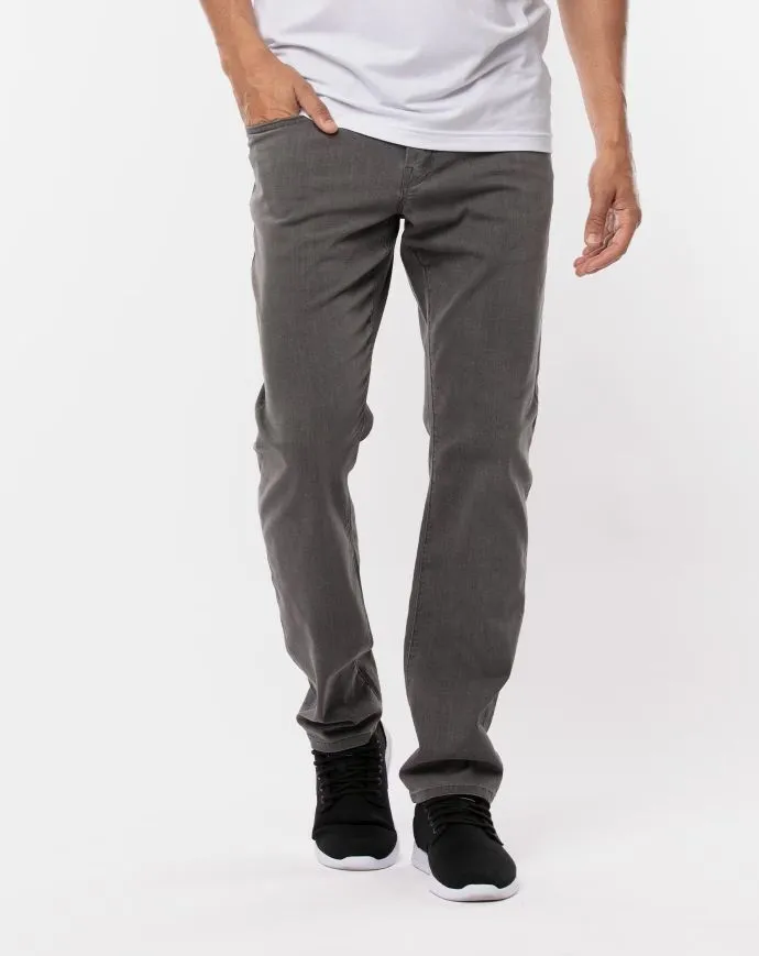 TRAVIS MATHEW MEN'S LEGACY 5 POCKET PANTS - GREY