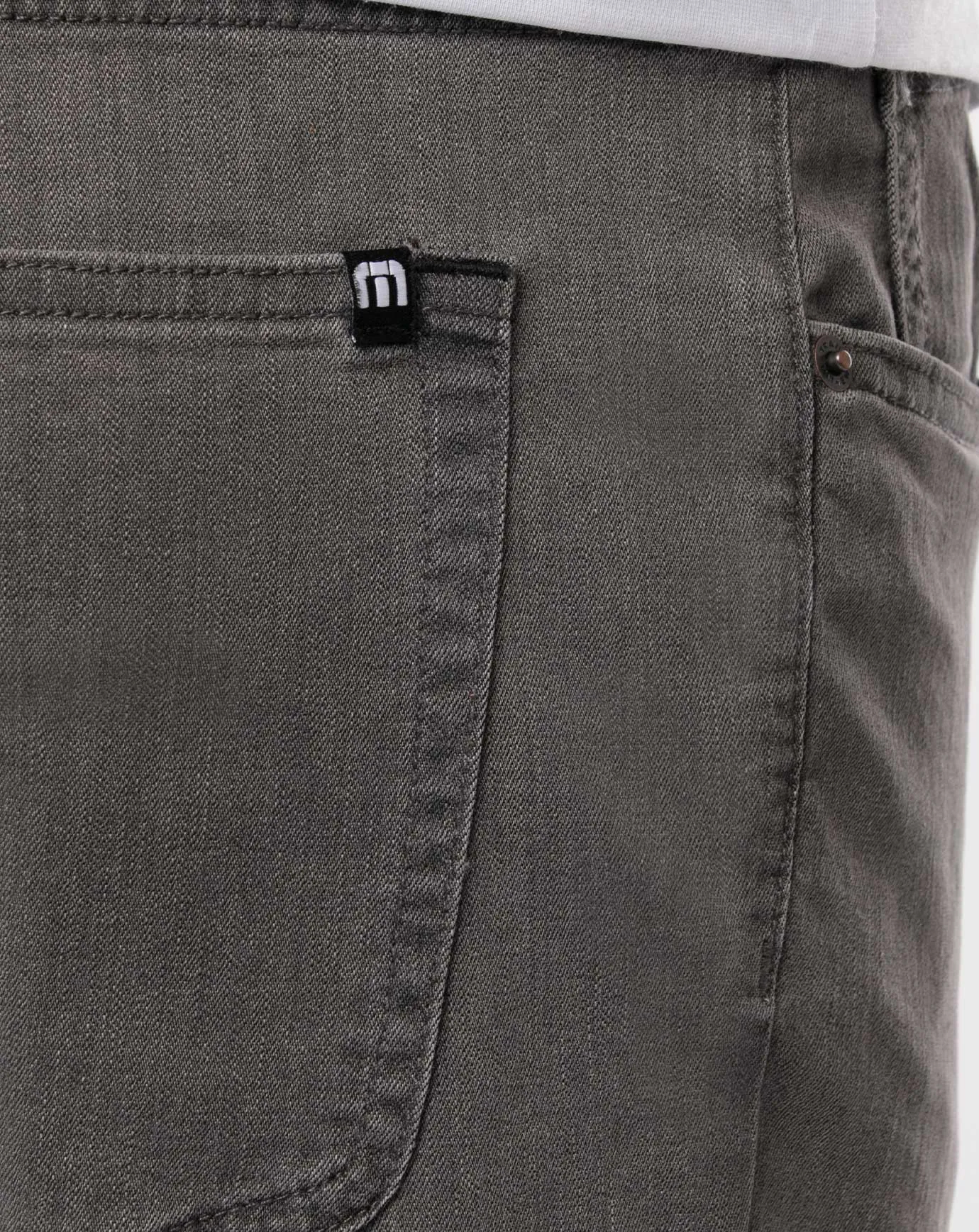 TRAVIS MATHEW MEN'S LEGACY 5 POCKET PANTS - GREY