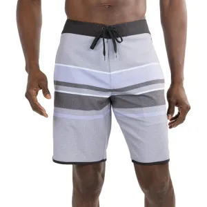 TRAVIS MATHEW MENS SCRAPING THE BARREL BOARDSHORT - HEATHER QUIET SHADE
