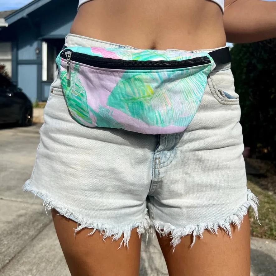Tropical Banana Leaf Fanny Pack