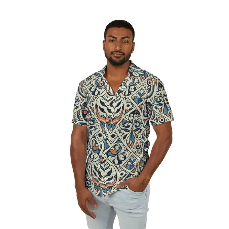 Tropical Floral Camp Shirt for Summer Vibes