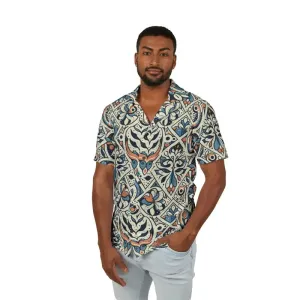 Tropical Floral Camp Shirt for Summer Vibes