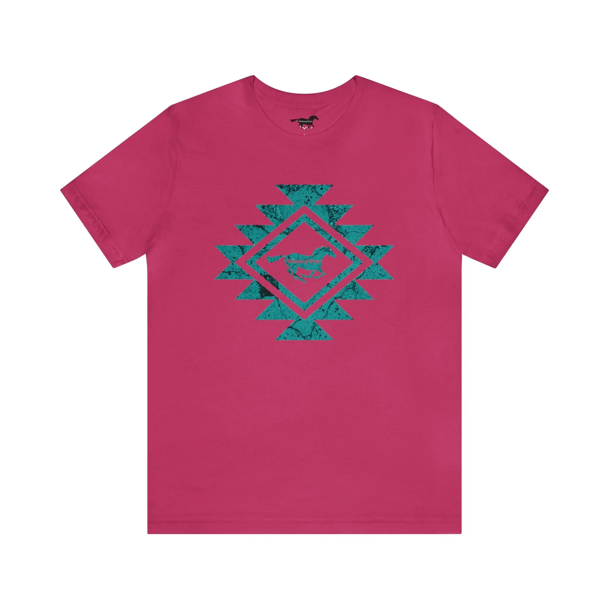 Turquoise Stone Aztec Graphic Tee - Assorted Shirt Colors