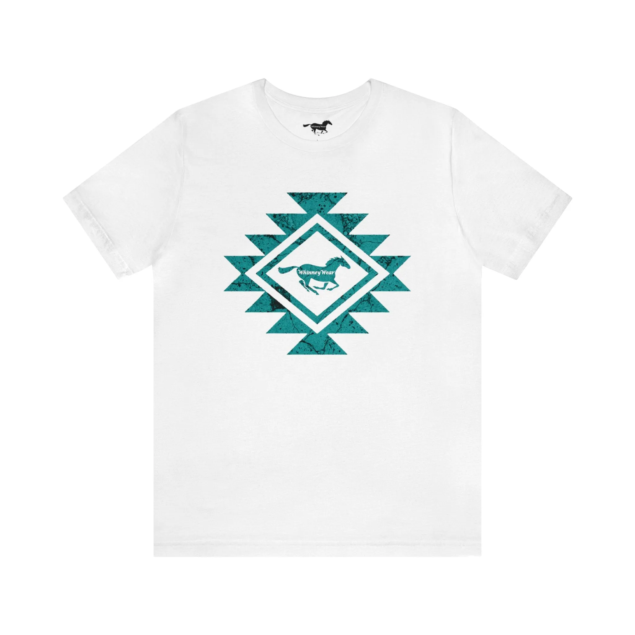 Turquoise Stone Aztec Graphic Tee - Assorted Shirt Colors