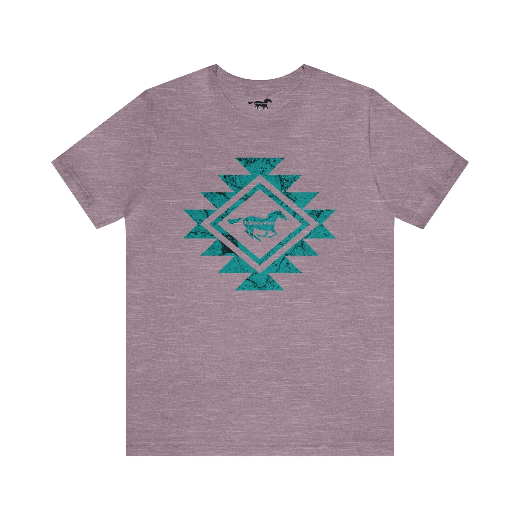 Turquoise Stone Aztec Graphic Tee - Assorted Shirt Colors