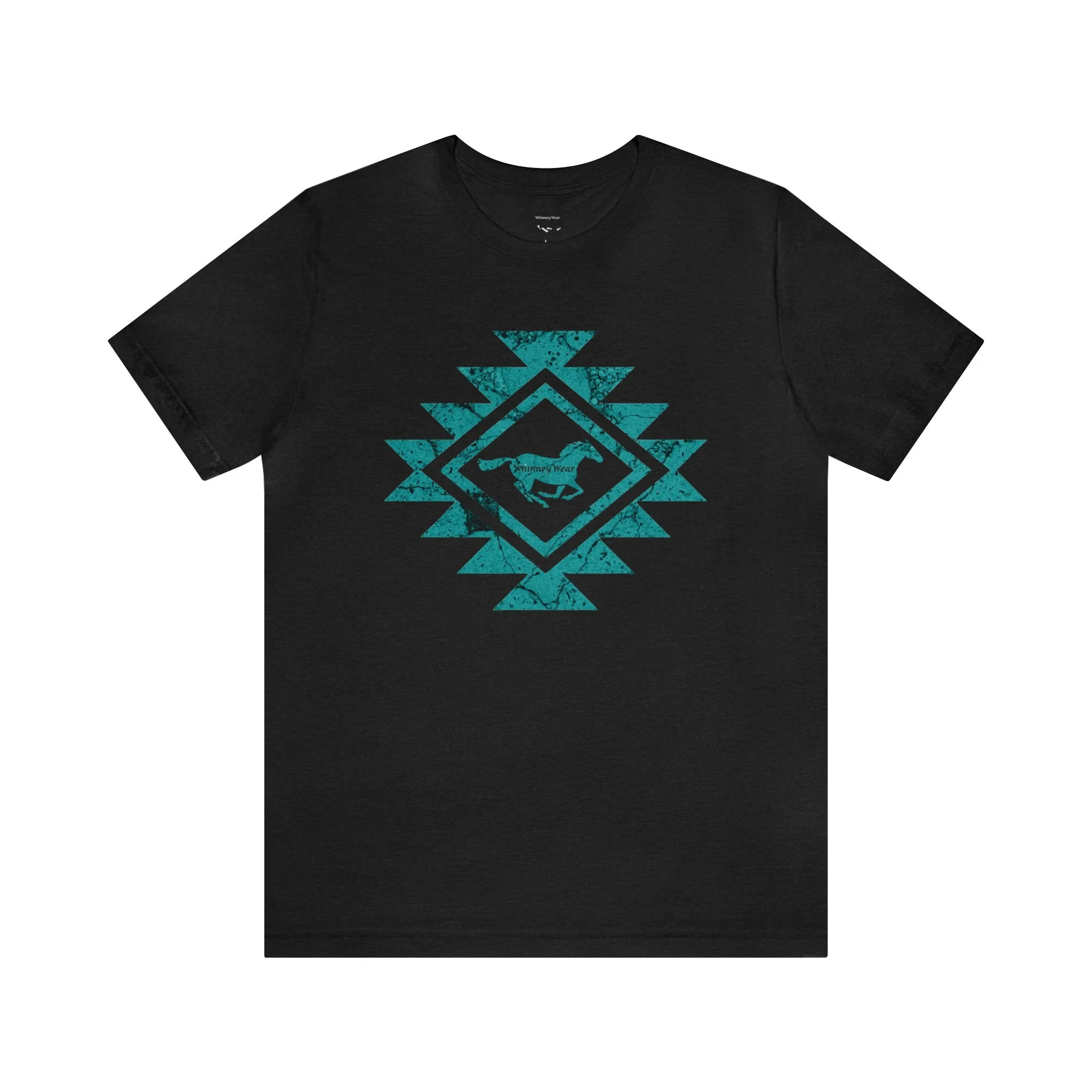 Turquoise Stone Aztec Graphic Tee - Assorted Shirt Colors