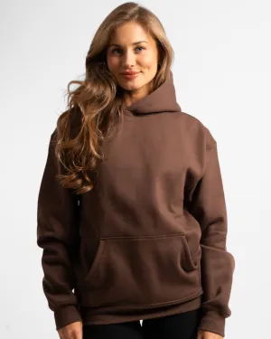 Unisex Oversized Hoodie - Chocolate