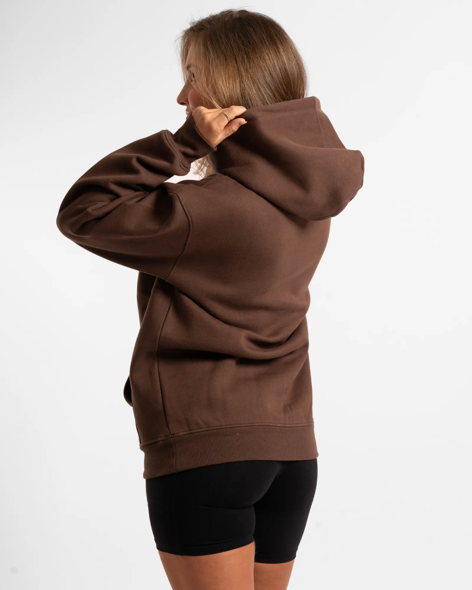 Unisex Oversized Hoodie - Chocolate