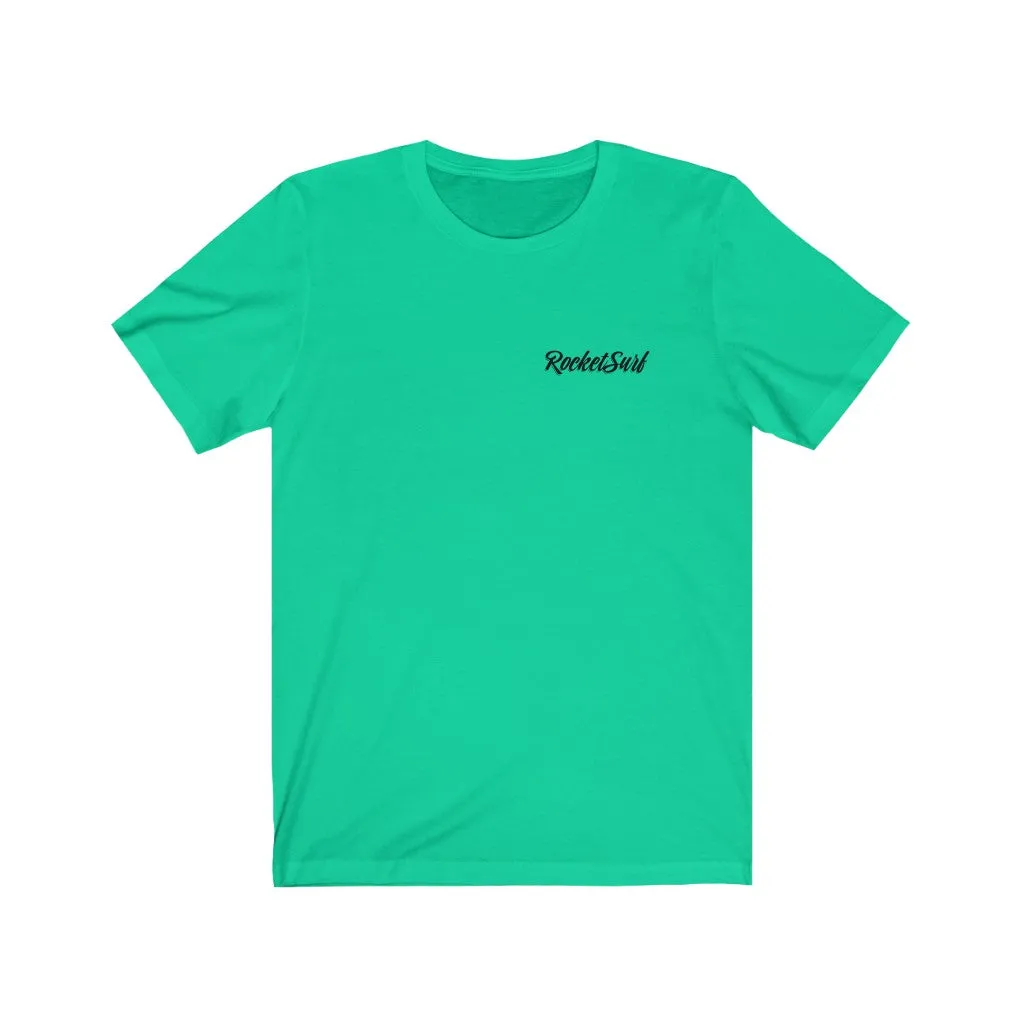 Unisex Short Sleeve Tee Woody Back - 2 sided