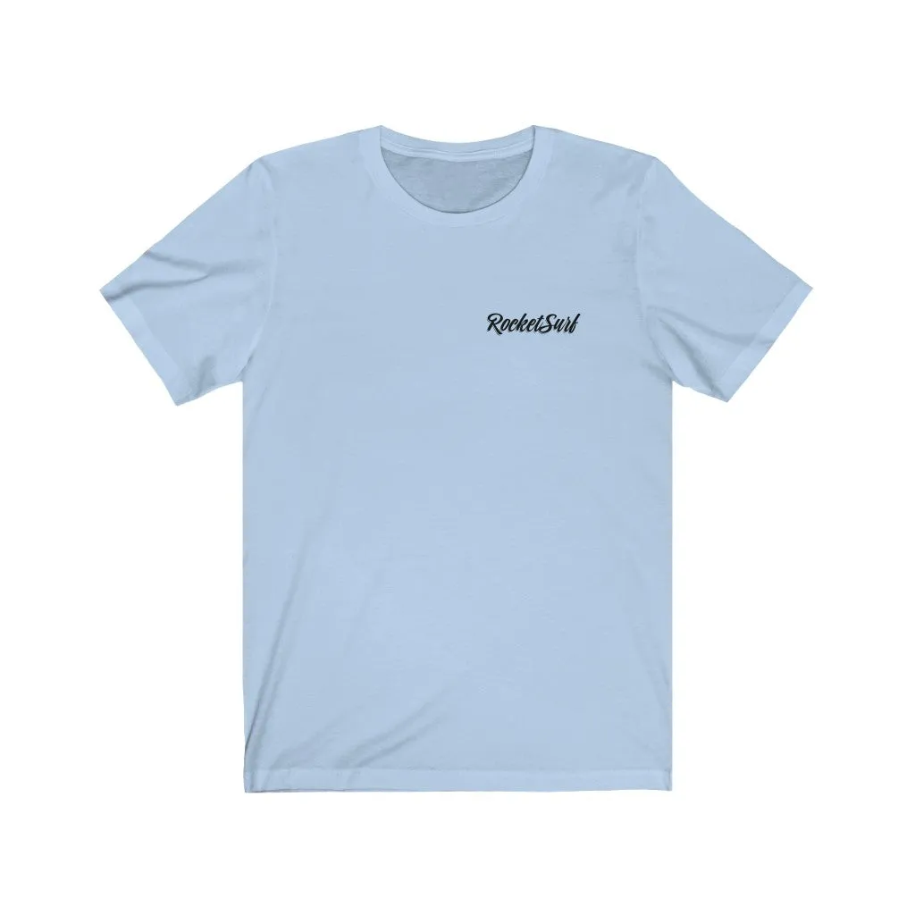 Unisex Short Sleeve Tee Woody Back - 2 sided