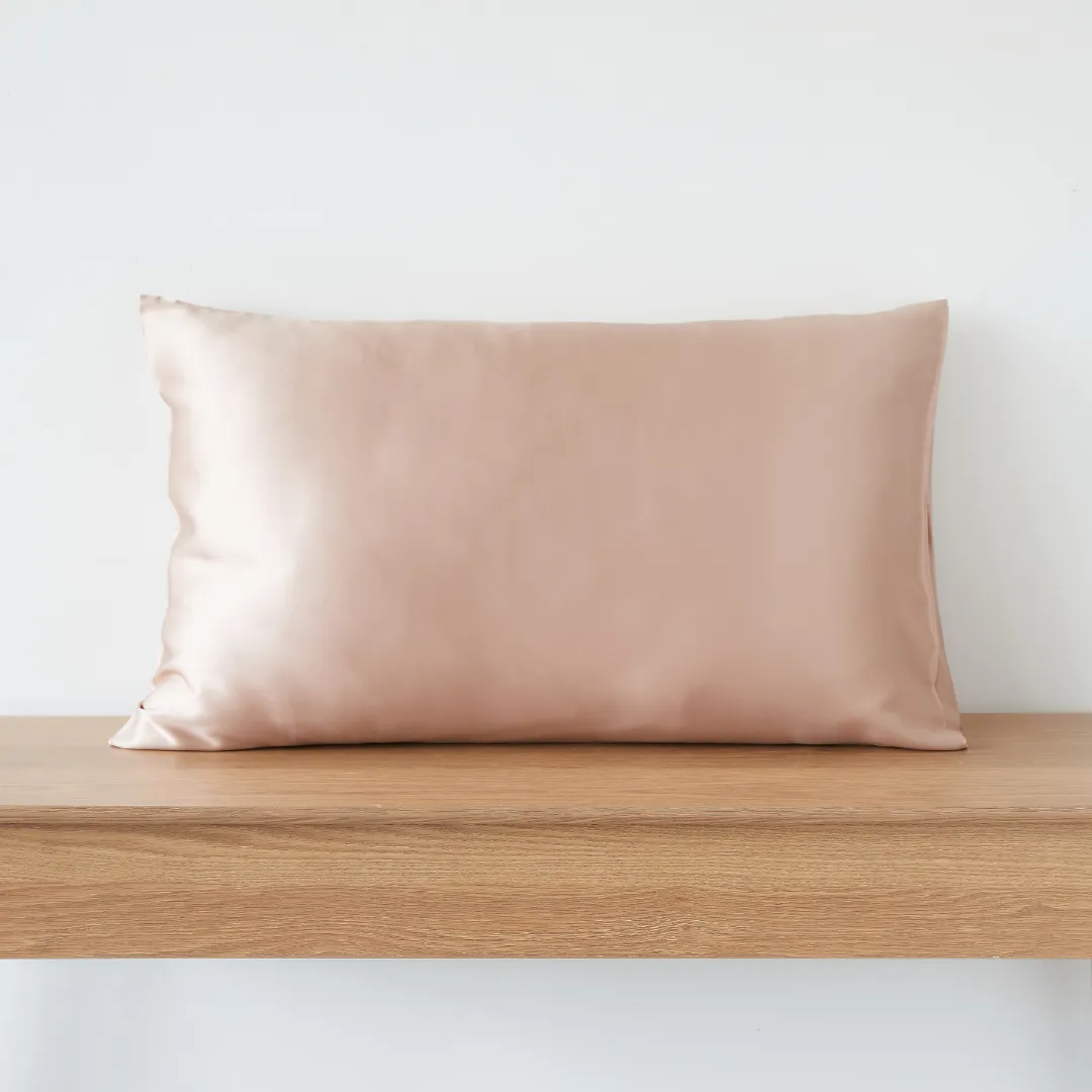 Urban Oasis Silk Pillowcase Blush