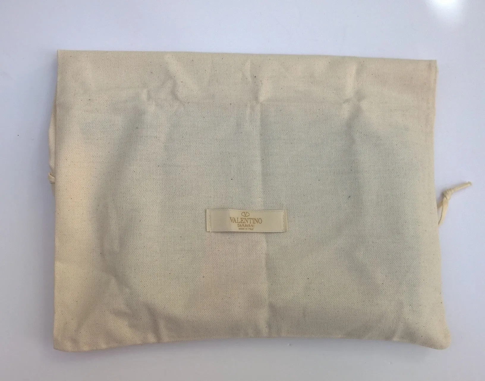 Valentino Garavani Men's Rockstud Clutch Bag in Army Green with Wrist Strap Pouch New