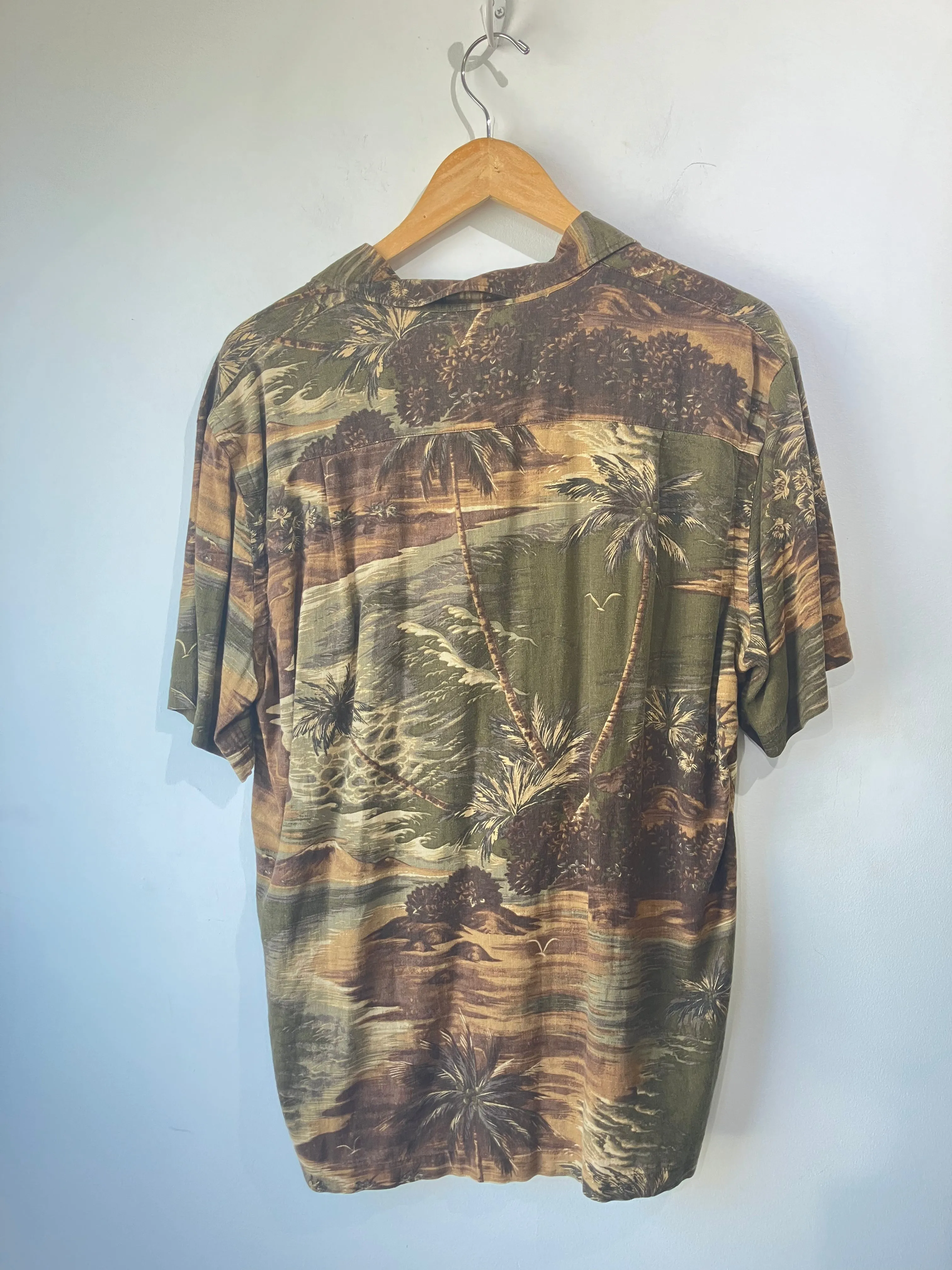Vintage RRL Ralph Lauren Palm Tree Shirt