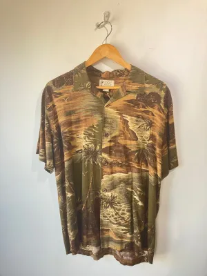 Vintage RRL Ralph Lauren Palm Tree Shirt