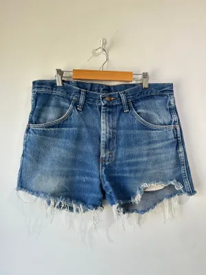 Vintage Rustler Denim Cut-Off Shorts