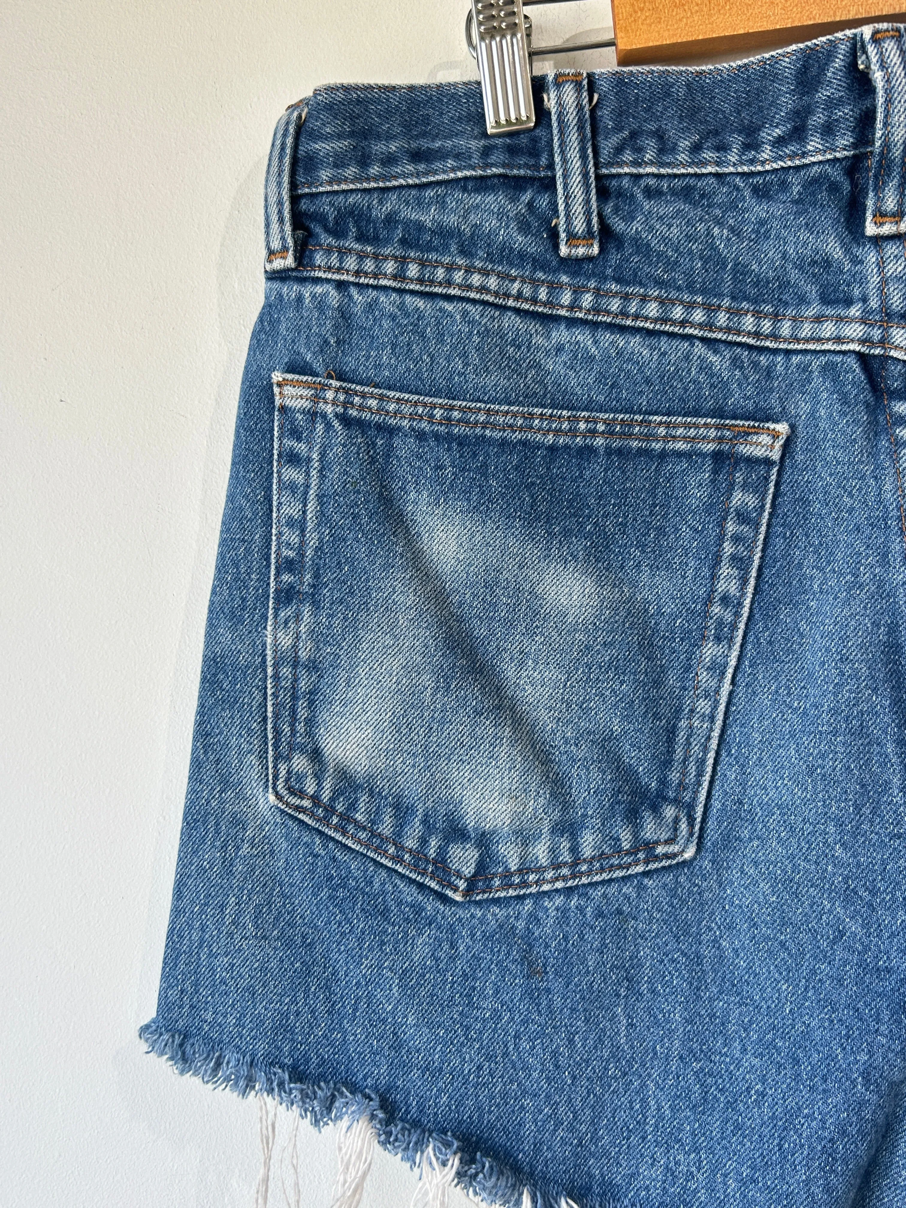 Vintage Rustler Denim Cut-Off Shorts