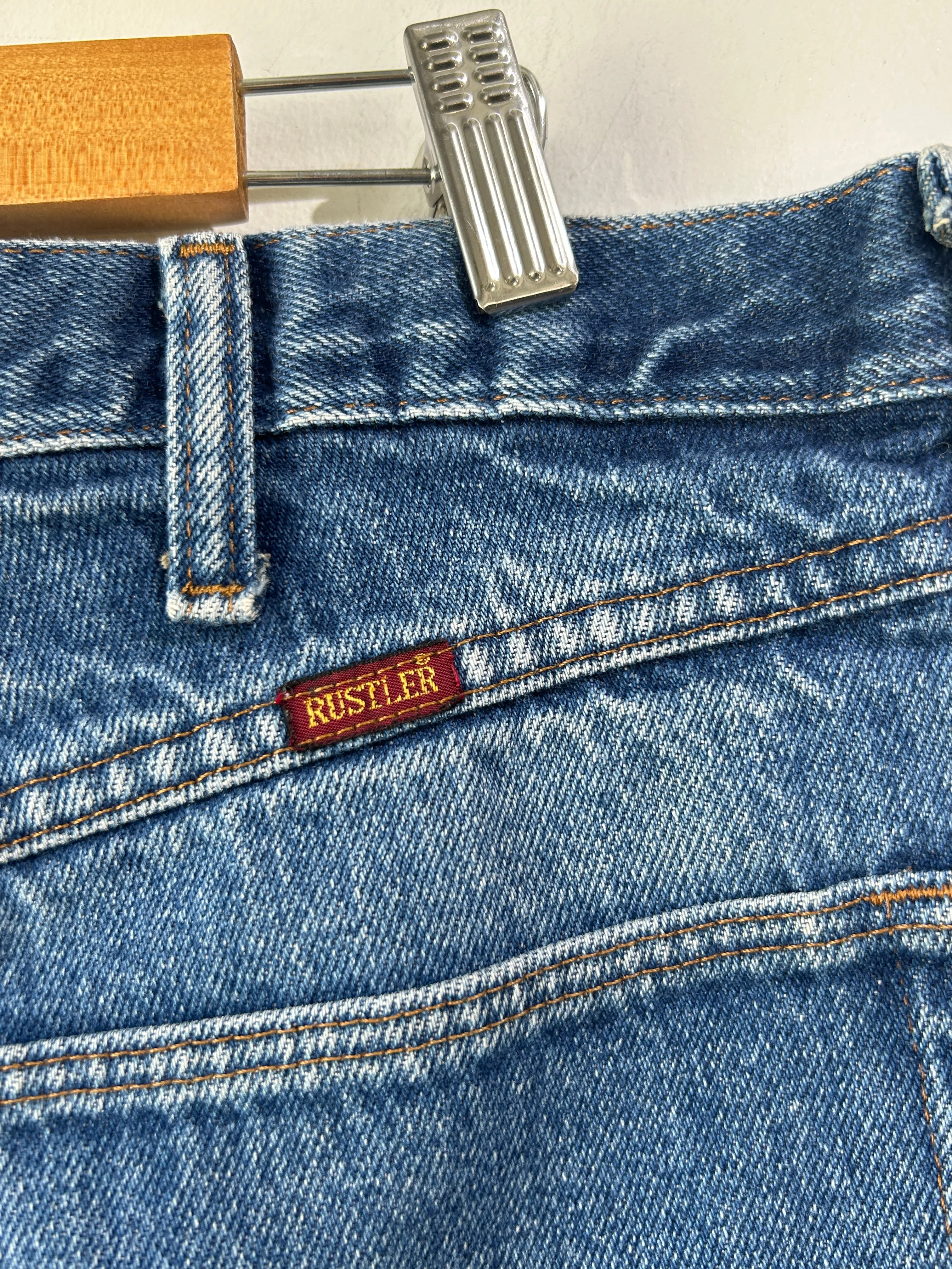 Vintage Rustler Denim Cut-Off Shorts