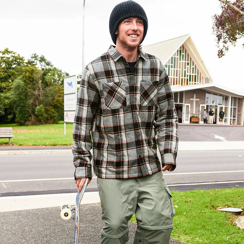 Volcom Brickstone Lined Flannel Long Sleeve Shirt