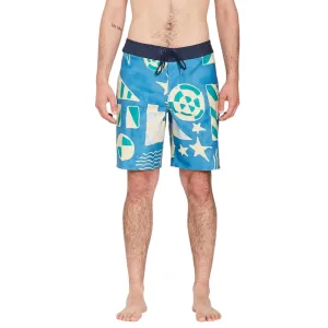 Volcom Geo Stoney 19" Boardshorts - Aged Indigo