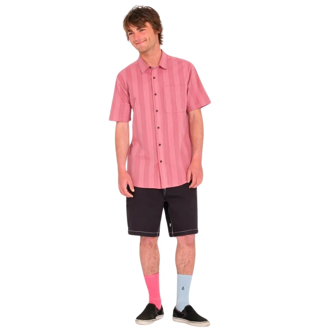 Volcom V Ent Hockey Dad Shorts 20" - Black