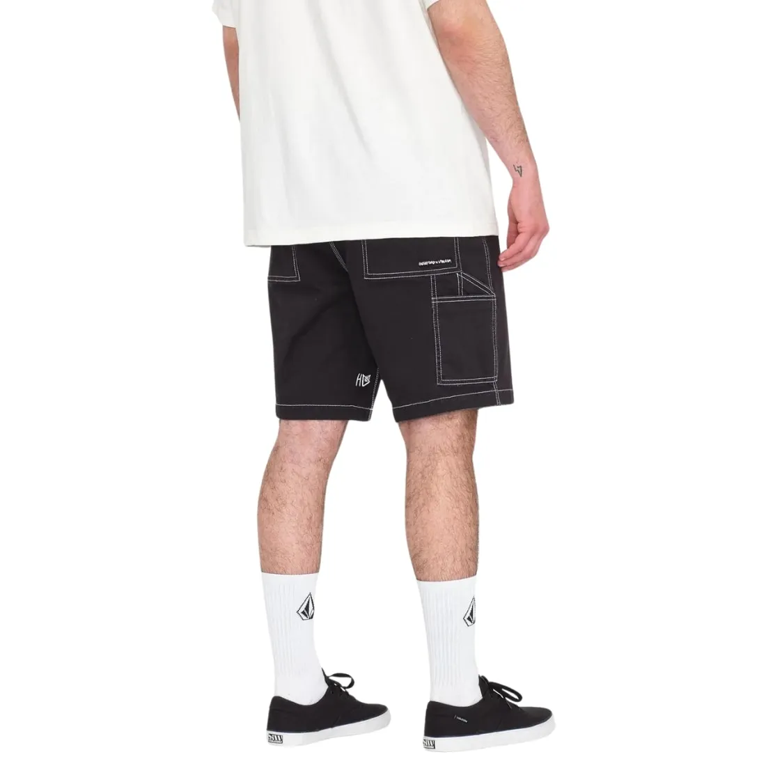 Volcom V Ent Hockey Dad Shorts 20" - Black
