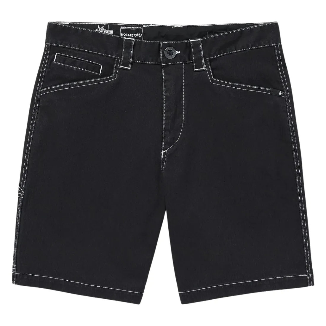 Volcom V Ent Hockey Dad Shorts 20" - Black