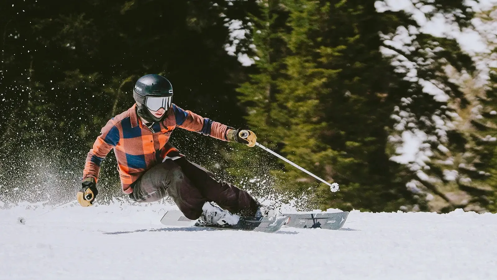 Women’s High Sierra Shirt - Orange Ember Check