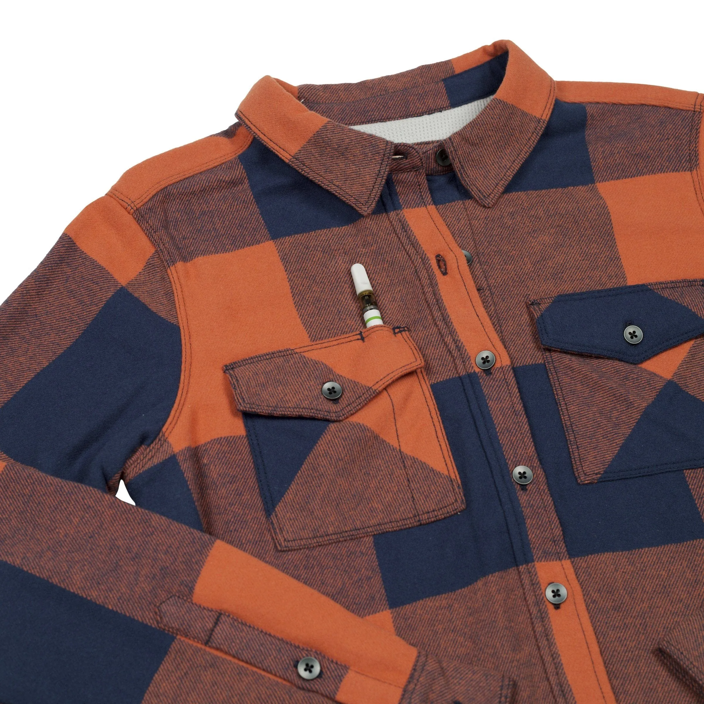 Women’s High Sierra Shirt - Orange Ember Check