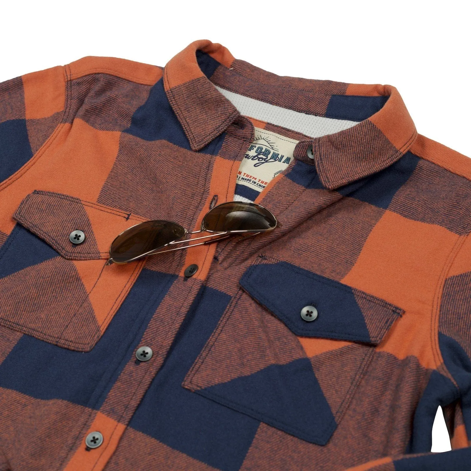 Women’s High Sierra Shirt - Orange Ember Check
