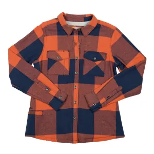 Women’s High Sierra Shirt - Orange Ember Check