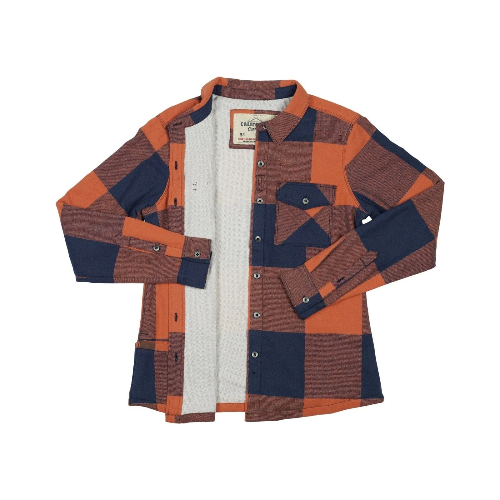 Women’s High Sierra Shirt - Orange Ember Check