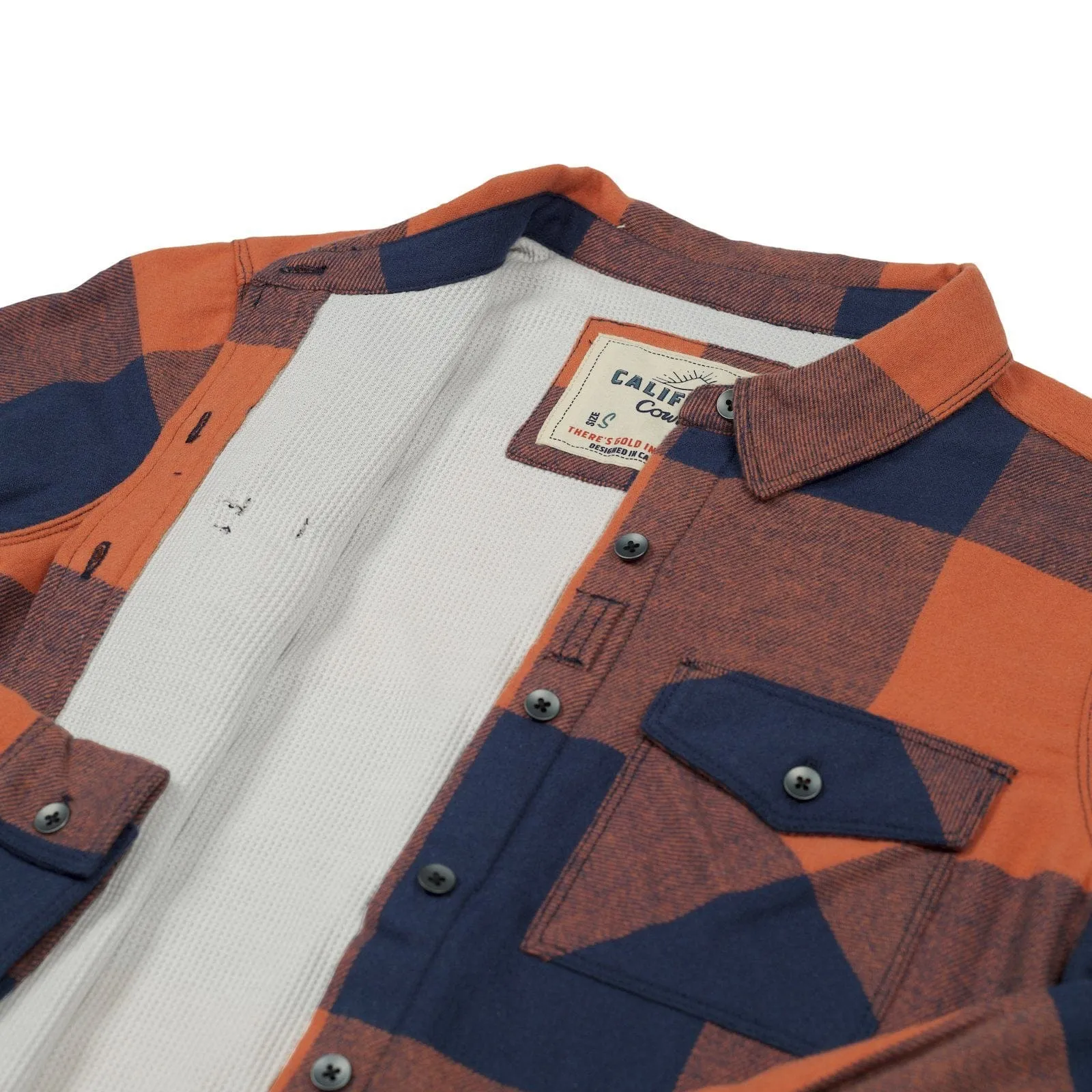 Women’s High Sierra Shirt - Orange Ember Check