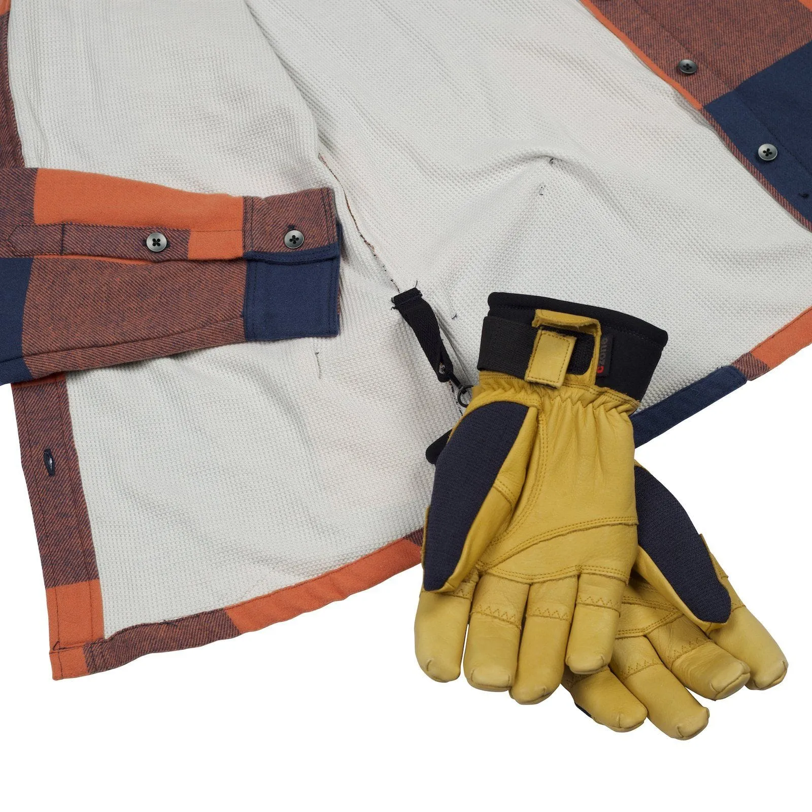 Women’s High Sierra Shirt - Orange Ember Check