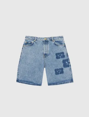 WOMEN'S PATCH DENIM SHORT